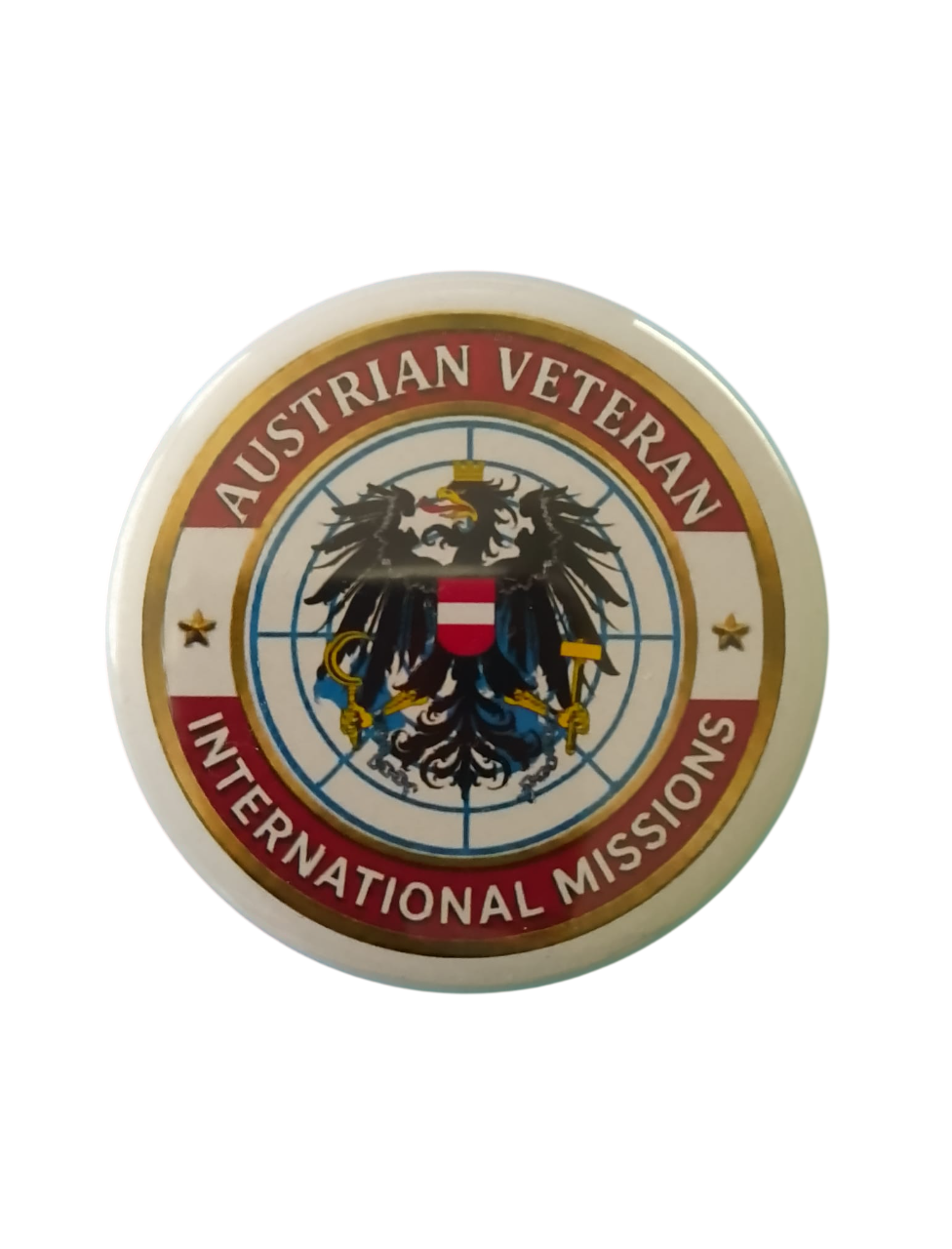 (Bild für) *AVIM Flaschenöffner mit Kühlschrankmagnet Logo gold